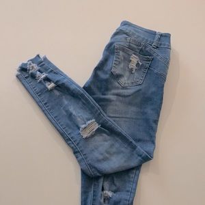 Blue Republic Stretchy Distressed Skinny Jeans